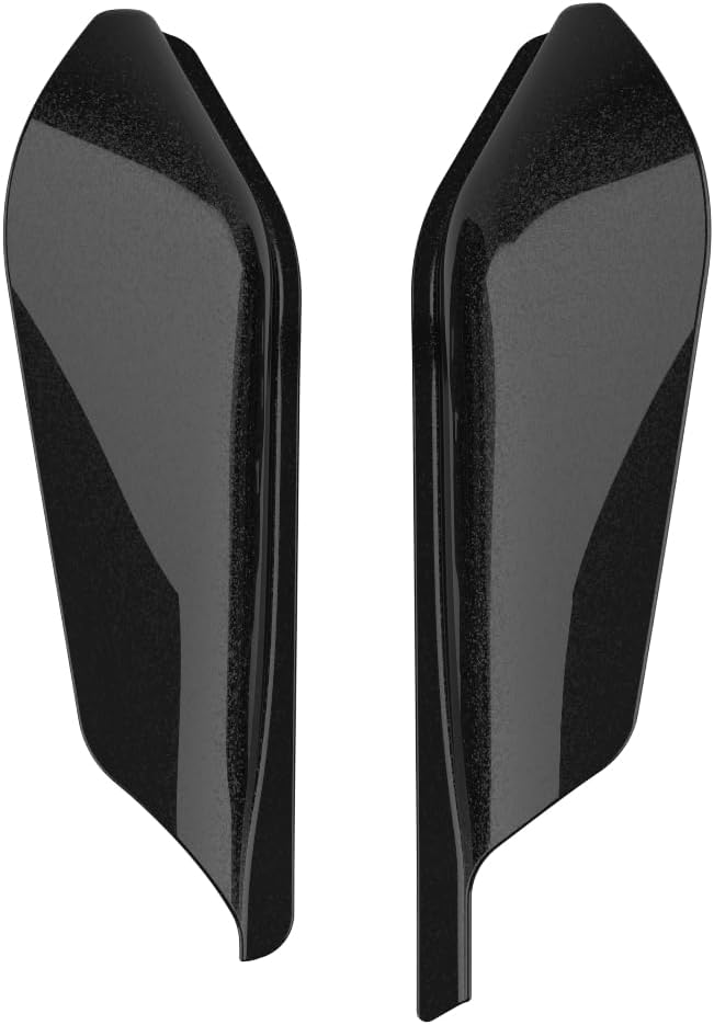 Advanblack 2025 RG Mid Frame Air Deflector, Hot Lap Harley Air Deflector Heat Shield Compatible for Harley Touring Street Glide, Road King, Electra Glide, 2009-2025