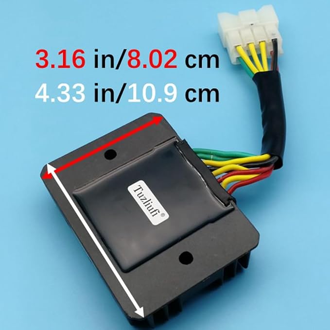 Voltage Regulator Rectifier Compatible with John Deere Trail Gator HPX 4x2 4x4 Utility Vehicles MIU14343 MIU11378 M149807 New Z368