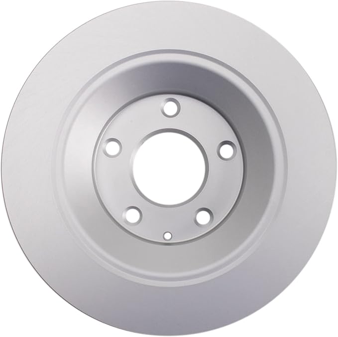 TRQ Rear Brake Rotor Set Solid G Coated Compatible with 2013-2024 Mazda CX-5 2020-2024 CX-30 2022-2023 MX-30 EV