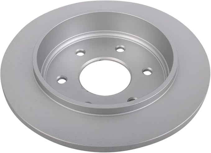 TRQ Rear Brake Rotor Set Coated Compatible with 2004-2010 Infiniti QX56 2004 Nissan Pathfinder Armada 2004-2015 Nissan Titan 2005-2015 Armada 2017-2019