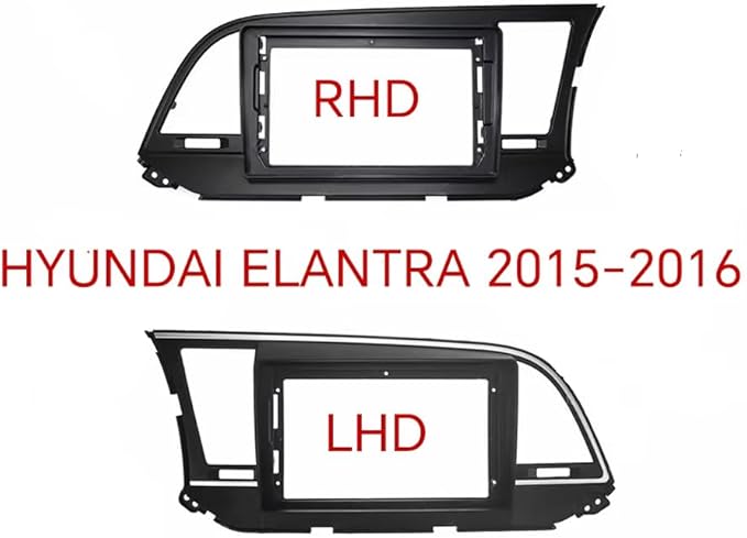 9Inch 2Din Installation Dash Kit Fits for Hyundai Elantra 2016-2019 Aftermarket Android Car Radio Stereo Mounting Fascia Panel