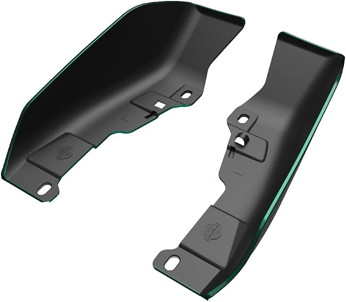 Advanblack 2024 RG Mid Frame Air Deflectors Compatible for Harley Touring Street Glide, Road King, Electra Glide, 2009-2025(Alpine Green)