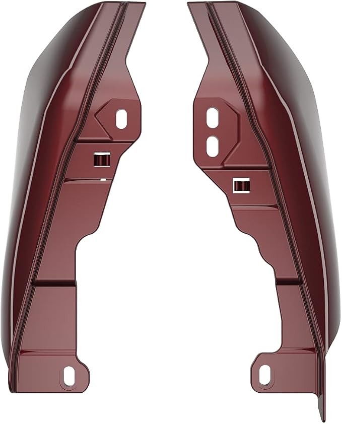Advanblack 2024 RG Mid Frame Air Deflectors Compatible for Harley Touring Street Glide, Road King, Electra Glide, 2009-2025(Mysterious Red Sunglo)