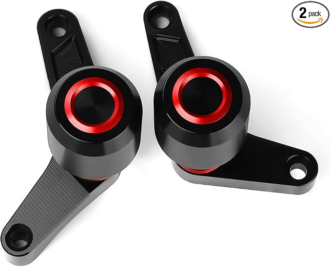 Modeer Motorcycle Frame Sliders Compatible with NINJA 1100SX Ninja 1100 SX 2025 Falling Protector Crash pads ninja1100sx ninja 1100 sx Accessories (red)