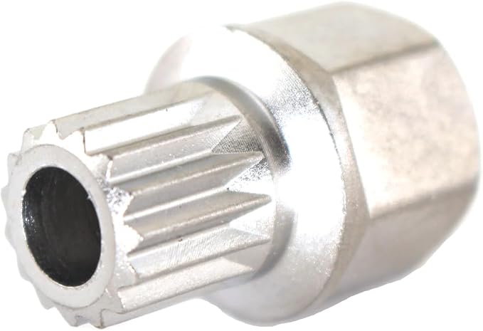 TMAX 31/15Pt Wheel Lock Nut Screw Removal Key Anti-Theft Lugnut Socket S3054 for BMW Vehicles