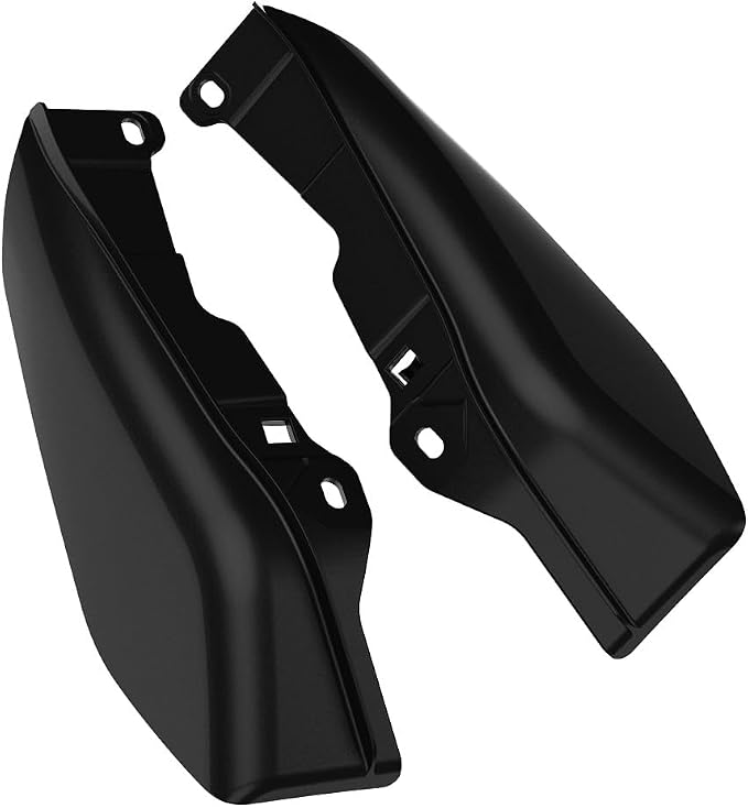 Color - Matched Mid Frame Air Deflectors Heat Shield, Perfectly Fit for Harley Touring Models 2009-2026 Poison Berry