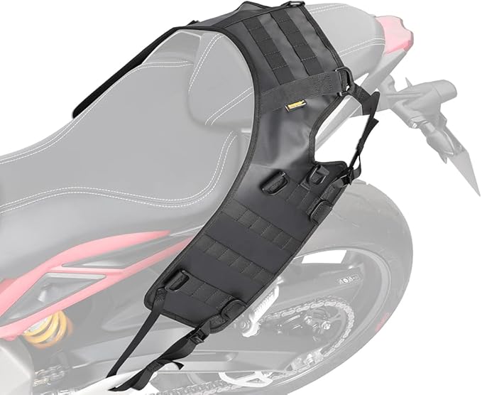 Rhinowalk Motorcycle Saddle Bag/Tail Bag/Seat Bag Universal Saddle Bag Mounting Base