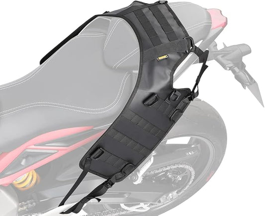 Rhinowalk Motorcycle Saddle Bag/Tail Bag/Seat Bag Universal Saddle Bag Mounting Base