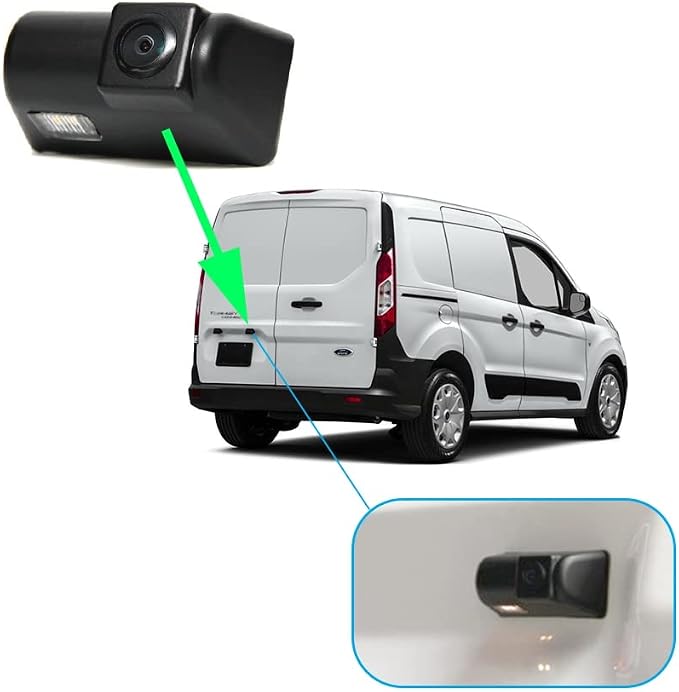 Backup Camera System with 7inch Clip-on Mirror Monitor for F ord Transit MK6(2000-2006) Ford MK7(2007-2013) Tourneo Connect 2012…