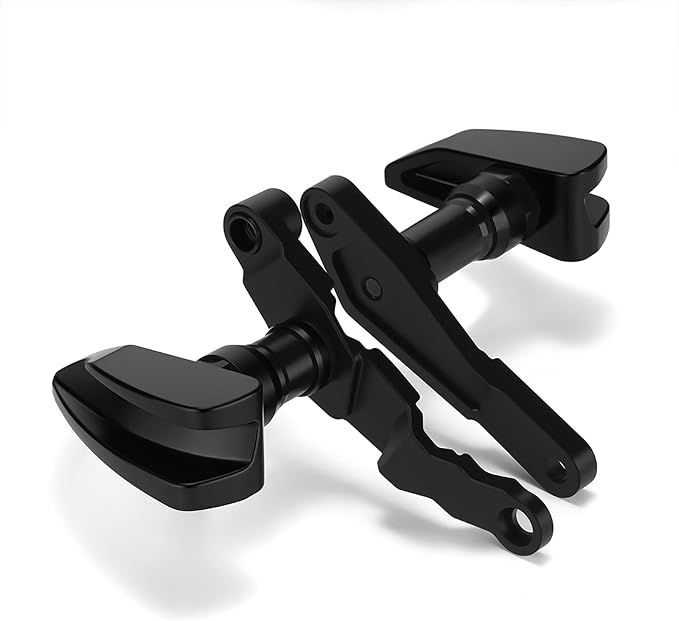 Motorcycle Frame Sliders For CBR650R CB650R 2024 2025 2026 Crash Protector with Aerodynamic Winglet Falling Protection Guard 2025 CBR650R Accessories black