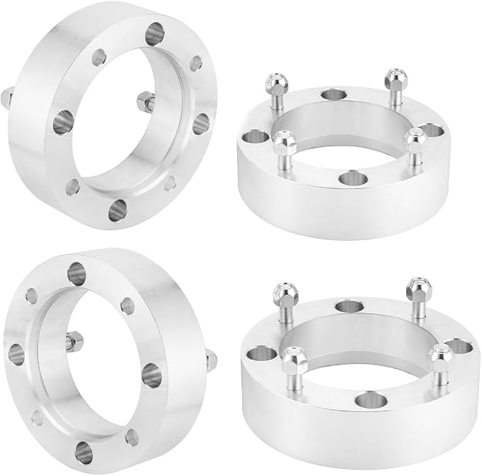 WeiSen 4x156mm 2" Wheel Spacers Compatible with Polaris RZR XP1000/900/Pro XP/Turbo/Ranger/General, 4PCS Wheel Adapters with M12x1.5 Studs & 131mm Bore