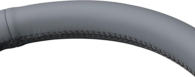 MEWANT Hand Stitch Steering Wheel Cover for Toyota RAV4 1998-2003 / Celica 1999-2006 / Corolla 2003-2008 / Matrix 2002-2008 / MR2 1999-2007 / Supra/Caldina, Custom Fit DIY Wrap Interior Accessories