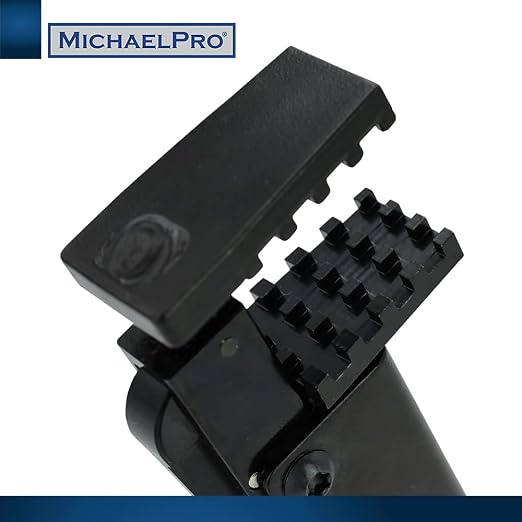 MichaelPro 90-Degree Locking Grip Hose Clamp Pliers, 3/4" to 2-3/4”, Adjustable Angle Tool for Radiator and Fuel Line Clamps, Non-Slip Handles, Ideal for Automotive Engine Bay Repairs | MP003065