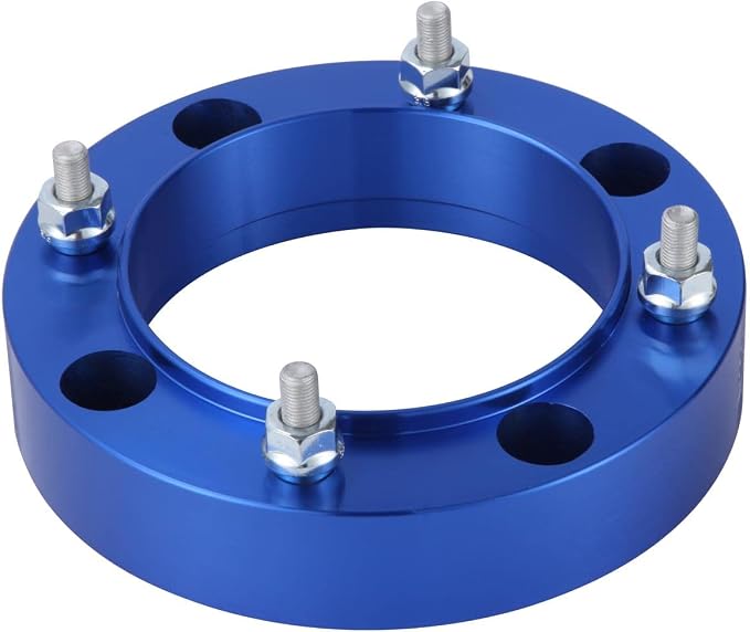 4 pcs Forged ATV UTV Wheel Spacer| 4x156 wheel spacer 1 inch 131mm hub Bore with 3/8-24 Studs, Polaris Ranger/RZR/Sportsman/Xplorer/Kawasaki 300B Lakota for Side by Side