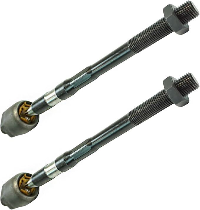 TRQ Front Inner Tie Rod Set 2 Piece Compatible with 2006-2007 Chevrolet Colorado 06-07 GMC Canyon 07-08 Isuzu i-370