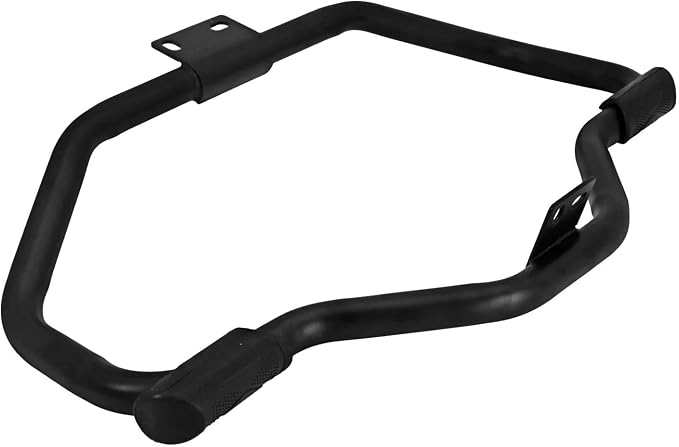 MZS Motorcycle Crash Bar, 1.25" Engine Guard Front Highway Bar Heavy Duty Black Compatible with Sportster XL883 XL1200 883 1200 XL Iron 2004-2022 / XR1200 2008-2013