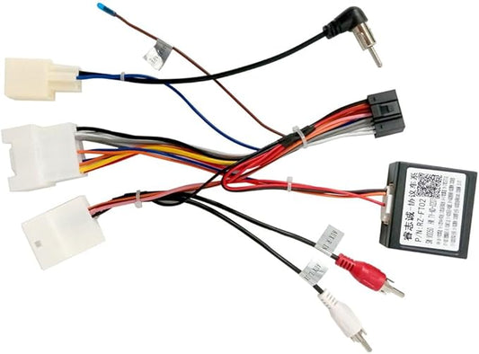 Car Head Unit Wire Hareness for Toyọta Caṃry Corọlla RAV4̣ 4Ruṇner Tacọma, Fit Toyọta Car Stereo Radio Power Cable USB CANBUS Decoder Adapter Support J-B-L Amplifier SWC