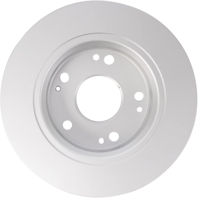 TRQ Rear Brake Rotor Set Solid G-Coated Compatible with 2006-2015 Honda Civic 2013-2015 Acura ILX