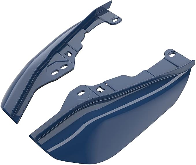 Advanblack 2024 RG Mid Frame Air Deflectors Compatible for Harley Touring Street Glide, Road King, Electra Glide, 2009-2025(Billiard Blue)