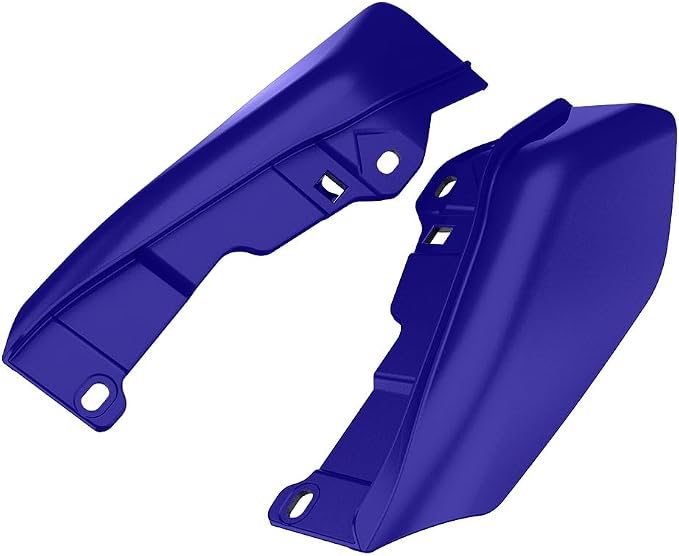 Color - Matched Mid Frame Air Deflectors Heat Shield, Perfectly Fit for Harley Touring Models 2009-2026 Blue Streak