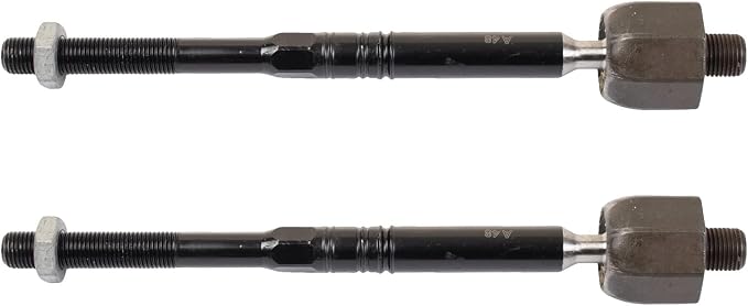 TRQ Front Inner Tie Rod Set 2 Piece Compatible with 2017-2019 Buick LaCrosse 18-20 Regal Sportback 18-20 Regal TourX 19-22 Cadillac XT4 16-24 Chevrolet Malibu