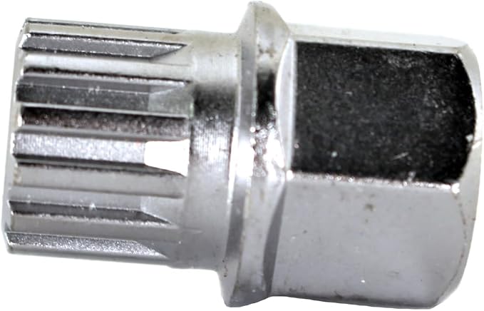 TMAX 18/13Pt Wheel Lock Nut Screw Removal Key Anti-Theft Lugnut Socket S3054 for BMW Vehicles
