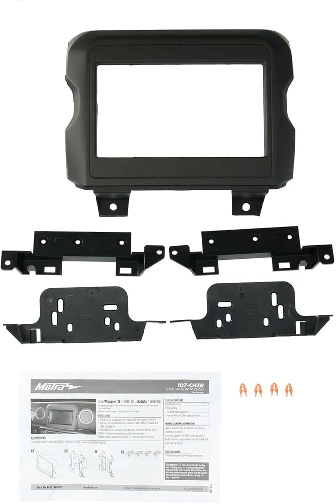 Metra Electronics Metra 108UN02 Universal Floating Mount - Pioneer 8-inch Radios