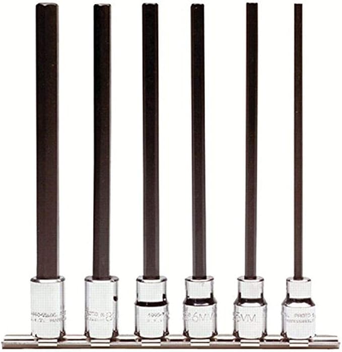 SET HEX BIT 3/8 DR 6 PC - 1 Each
