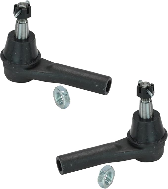 TRQ Outer Driver and Passenger Side Tie Rod Set 2 Piece Compatible with 1996-2007 Ford Taurus 1996-2005 Mercury Sable