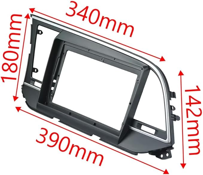 9Inch 2Din Installation Dash Kit Fits for Hyundai Elantra 2016-2019 Aftermarket Android Car Radio Stereo Mounting Fascia Panel