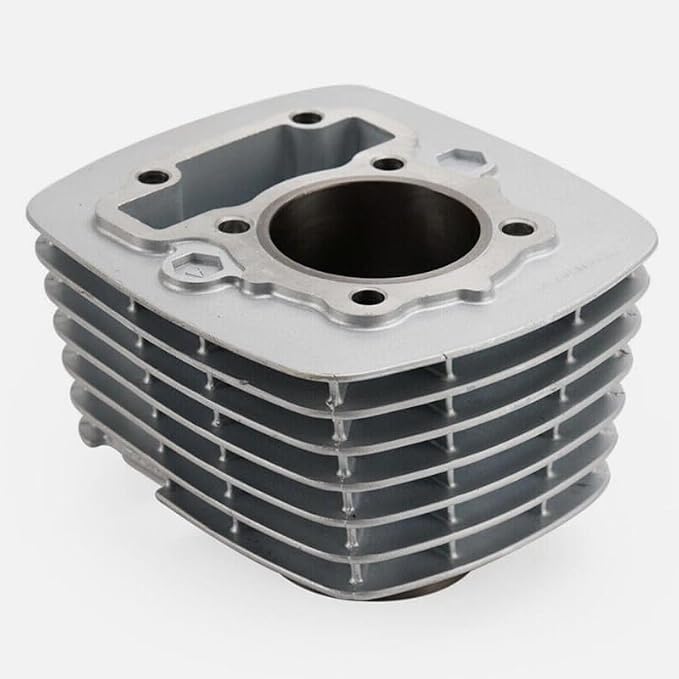 125CC Cylinder Piston Rings Gasket Rebuild Kit 52.4mm for Honda CRF125FB CRF125F CRF125 CRF 125F 2014-2023, Silver