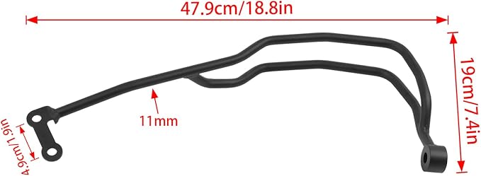 Hand Guards Handlebar Handguard Protector Replacement for BMW R1300GS R 1300 GS 2023 2024 2025 R1300 GS ADV ADVENTURE 2024 2025 Motorcycle Hand Brush Guards