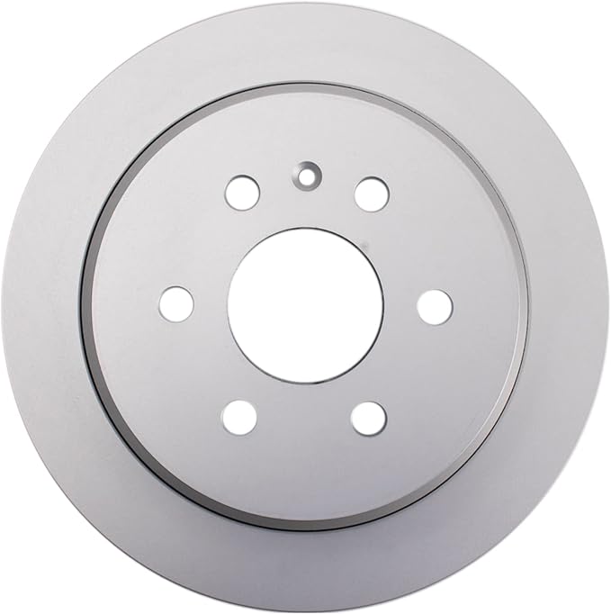 TRQ Rear Brake Rotor Set G Coated Vented Compatible with 2015-2020 Chevrolet Colorado 2015-2020 GMC Canyon