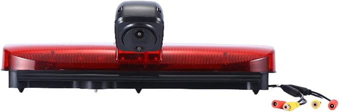 Brake Light Dual Rear View Camera Third Brake Lamp Backup Camera with Dual Lens Double Cameras Replacement for Ford Transit Connect2 II/XL Cargo Titanium Passenger Wagon 2014-2022