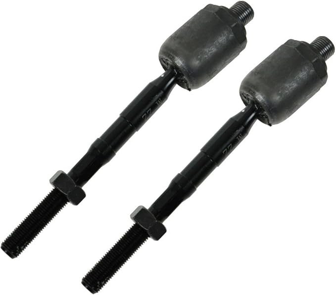 TRQ Front Inner Tie Rod Set 2 Piece Compatible with 1998-2003 Mercedes-Benz E320 2000-2002 E430