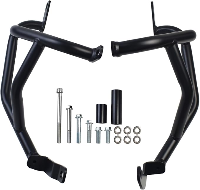Motorcycle Highway Freeway Crash Bar Bumper Body Kits Falling Protector Compatible for Ka&wasaki Z250/Z400(2018-2024)&Z500/Z500SE ABS 2025 Engine Guard