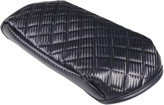 TINKI Center Console Armrest Cover Kit, Console Armrest Cushion Automotive Customized Console Armrest Cushion, Fit for Mercedes Benz G Class 2013-2018 Accessory Organizer Protector (Plaid - Carbon)