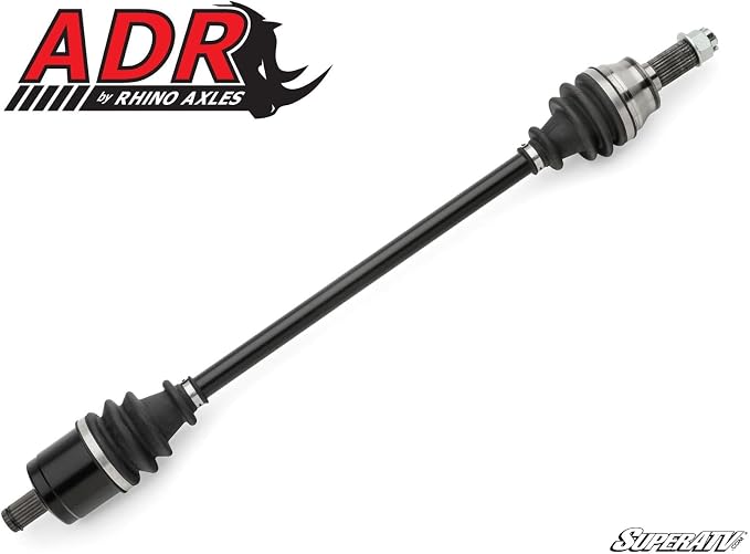 SuperATV ADR Front Axle Compatible with Polaris RZR Models (2014-2023) | Stronger Than Stock, Constructed with 4340 Chromoly Steel, Maximized CV and Shaft Size for Ultimate Strength | See Fitment