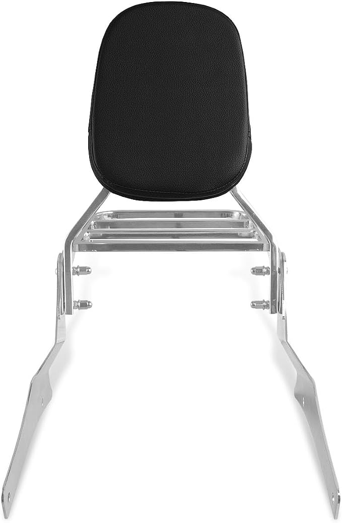Sissy Bar & Luggage Rack for Suzuki Volusia VL800 (Chrome) | 2001-2011 Passenger Backrest