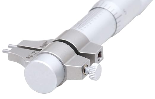 Accusize Industrial Tools Inside Micrometer, 0.2-1.2", EG00-3221 | Range: 0.2-1.2", Graduation: 0.001", Accuracy: 0.00028", Resolution: 0.0001", Satin Chrome Finish