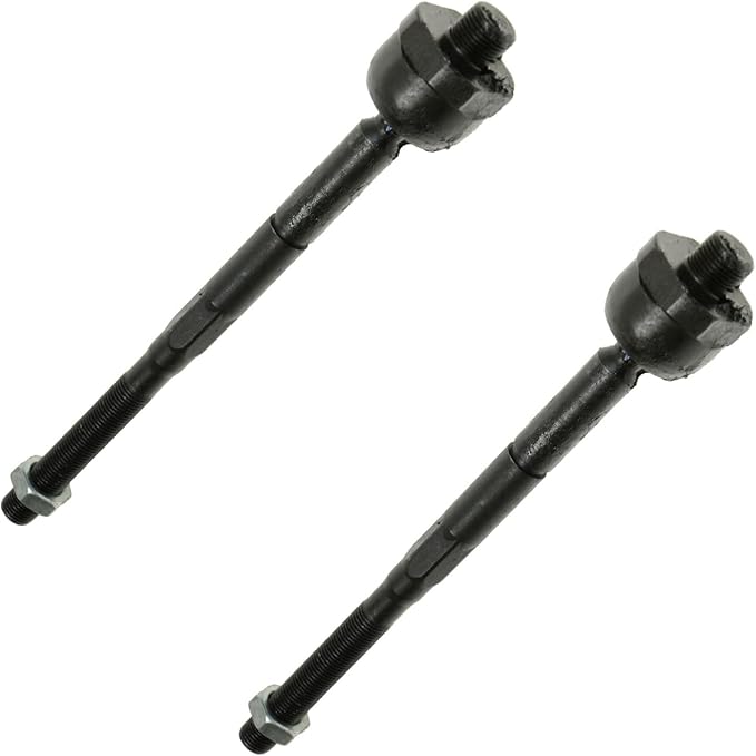 TRQ Front Inner Tie Rod Set 2 Piece Compatible with 2004-2005 Chevrolet Colorado 04-05 GMC Canyon