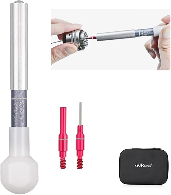 JRready ST5245-HT250 Electrical Tension Test Tools，20# Socket and Pin Tester Tips Work with The HT250-4 Adjustable Retention Dynamometer Tool Set in Electrical System Tools(RED)