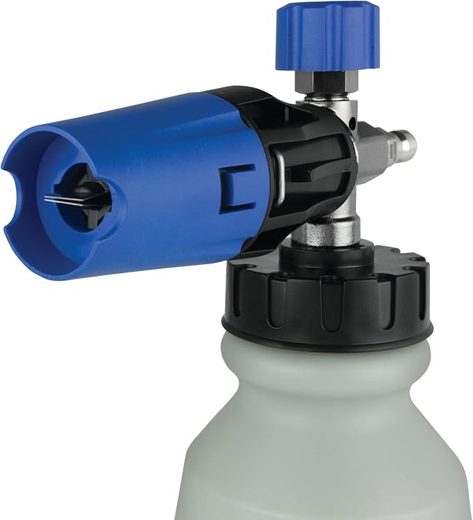 Essential Washer Premium Foam Cannon Pressure Washer | 90 Degree Adjustable Spray Nozzle Car Foam Sprayer | Stainless Steel QC Plug