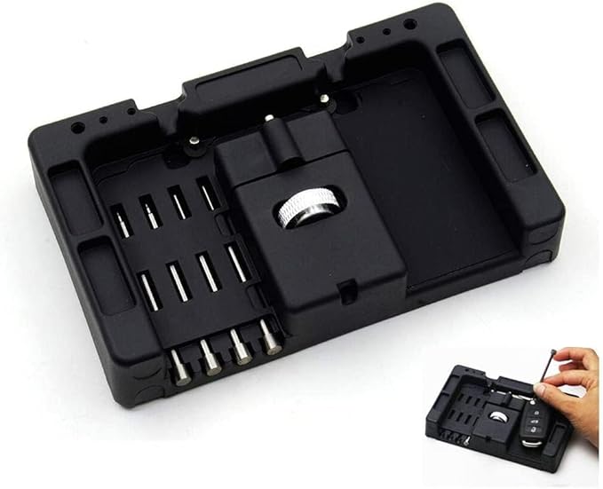 HERCHR Car Folding Remote Key Pin Remover Tool Terminal Removal Tool Kit Car Pin Extractor Remove Pin Depinning Tool Connector Pin Removal Tool Pin Pusher Tool
