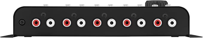 Taramps Pro 2.8S Black DSP Crossover Full Digital Signal Audio Processor and Equalizer with sequencer 15-Band Graphic Equalization 12 preset EQ 2-Channel in and 8-Channel Out Car Audio, Sound Quality