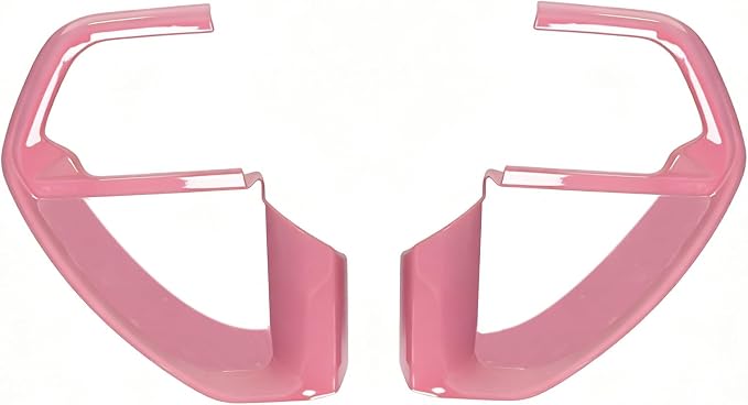 for Toyota Tacoma 2024 2025 2026 for 4Runner 2025 Up Interior Accessories Dashboard Decor Center Consoles Shift Panel & Steering Wheel Cover ABS Decorative Frame Pink