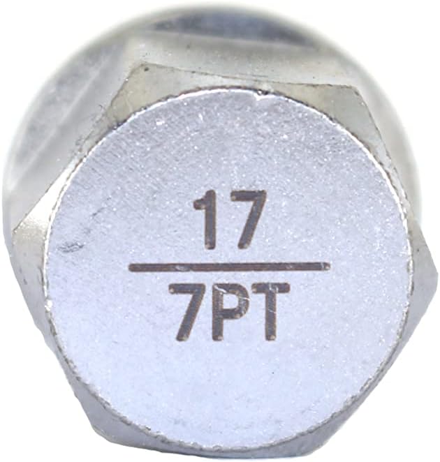 TMAX 17/7Pt Wheel Lock Nut Screw Removal Key Anti-Theft Lugnut Socket S3054 for BMW Vehicles