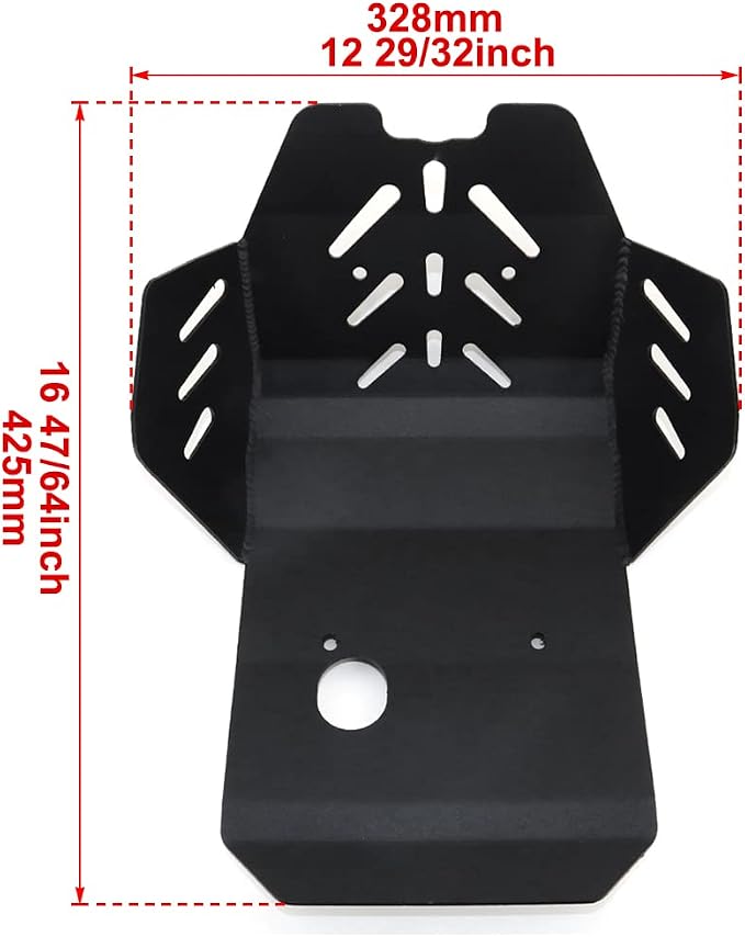 Xitomer Skid Plate Fit for WR250R WR250X 2008-2018 2019 2020 2021 Skid Bash Plate Motorcycle Under Guard Engine Guard
