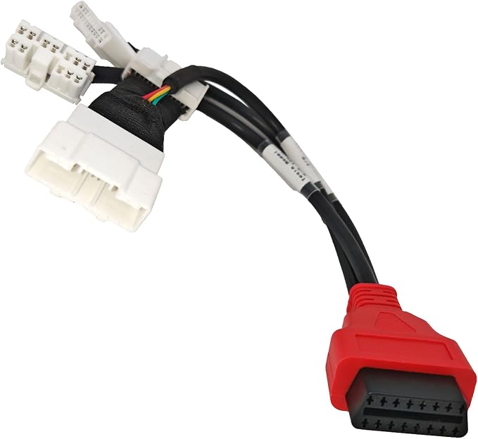 OBD2 Adapter for Tesla, 3-in-1 [26+20+12] Pin to 16 Pin Diagnostic Cable Compatible for Model 3/Y (2019-Present) & Model S/X (All Years), Professional Scanner Tool Connector