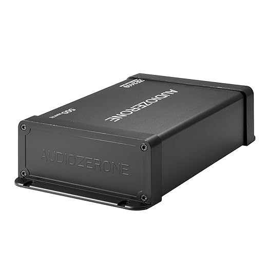 Marine Bluetooth Amplifier car Audio System Waterproof Multi-Function Remote Class D Amp ATV UTV Amp 4 Channel Output (Balck)